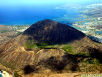 Diamond Head Crater Hawaii- Helicopter tour